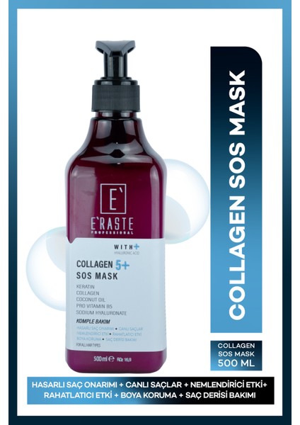 Naturelcollagen Haır Sos Mask 500ML