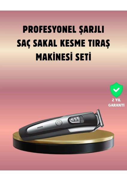 Bfs Şarjlı Saç Sakal Kesim Makinesi Detaylı Kesim Için Hassas Başlıklı