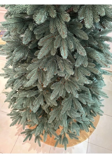 İthal Lüks Yılbaşı Ağacı 230 cm ( Pudra Yeşil ) 2232 Dal. fiyatları