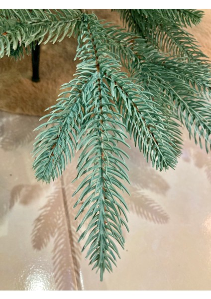 İthal Lüks Yılbaşı Ağacı 230 cm ( Pudra Yeşil ) 2232 Dal. fırsatları