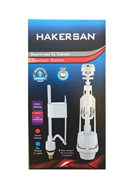 Rezervuar Basmalı Iç Takım Klozet Sifon Iç Takımı