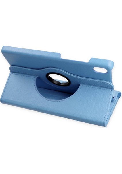 Samsung Galaxy X510 Tab S9 Fe 11 Kılıf 360 Tablet Deri Kılıf - Turkuaz modelleri