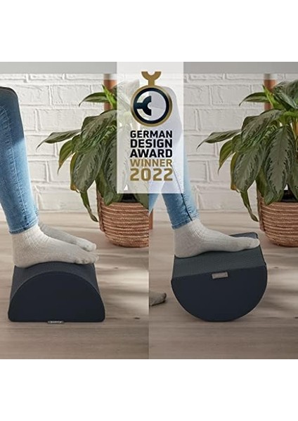 Çalışma Masası Ayak Desteği, Ayarlanabilir Bacak ve Diz Desteği, Ev Ofisinde Ideal, Omuz ve Sırt Ağrılarını Azaltır, Kumaş Kılıflı Köpük, Igr Sertifikalı, Ergo Cosy Serisi, Gri, 53710089 modelleri