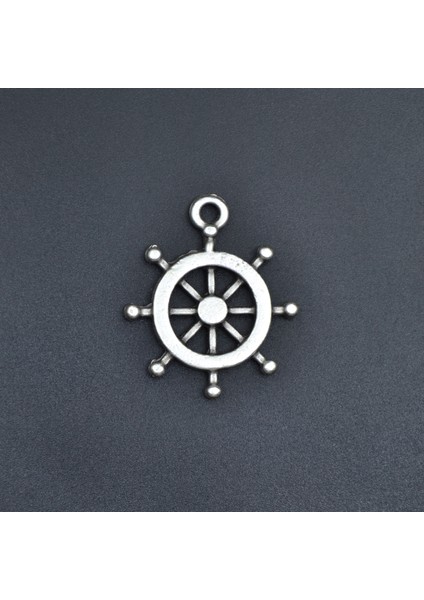 Dümen Gümüş Kaplama Kolye Ucu