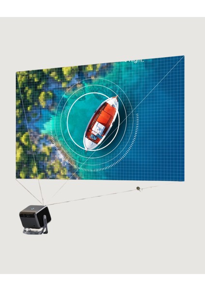 Smart Projector Android Tv Yüksek Parlaklık Ev Sineması - ME001W-51UO98 indirimleri