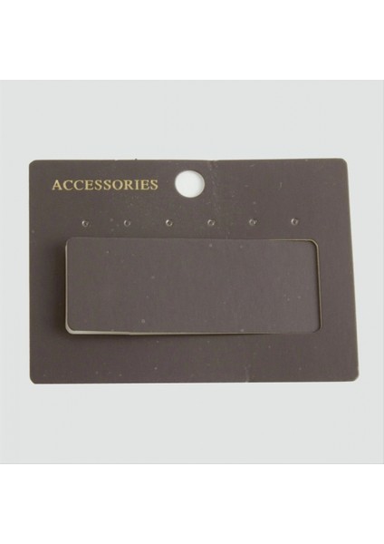 6 Delikli Pencereli Küpe Kartı 200 Adet