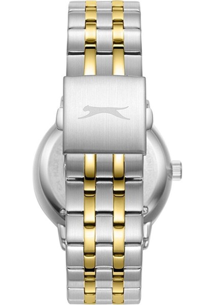 SL.09.2560.2.06 Erkek Kol Saati – 43 mm – Çelik Kordon Silver&gold – Takvim indirimleri