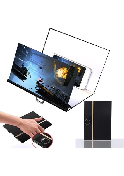 Ahşap Telefon Büyüteci Cep Telefonu Ekran Büyütücü indirimleri