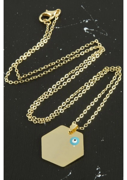 Ieg Altıgen Isim Yazılabilir Kolye fiyatları