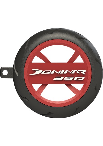 Dominar 250 Logolu Özel Tasarım Lastik Detaylı Motosiklet Anahtarlığı fırsatları