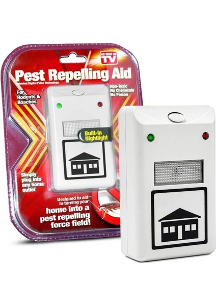 Pest Repeller Böcek Sinek Haşere Fare Kovucu Ultrasonik Zararlı Kovar Cihaz fiyatları