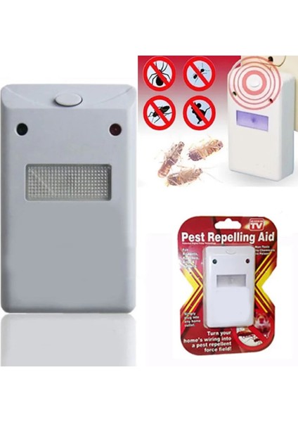 Pest Repeller Böcek Sinek Haşere Fare Kovucu Ultrasonik Zararlı Kovar Cihaz fırsatları