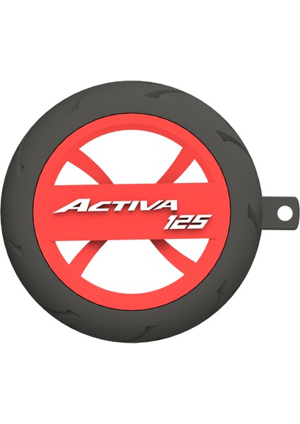 Honda Activa 125 Logolu Özel Tasarım Lastik Detaylı Motosiklet Anahtarlığı fiyatları