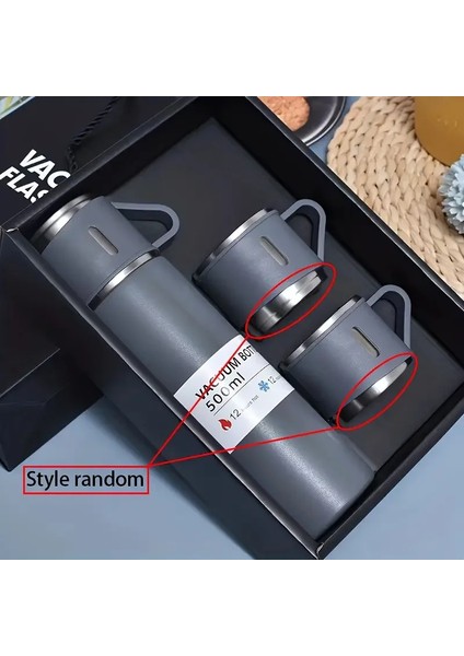 Paslanmaz Çelik Termos 3 Bardaklı Termos Seti modelleri