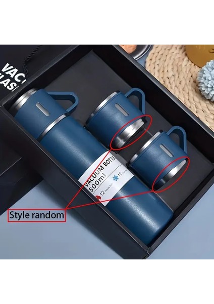 Paslanmaz Çelik Termos 3 Bardaklı Termos Seti fırsatları