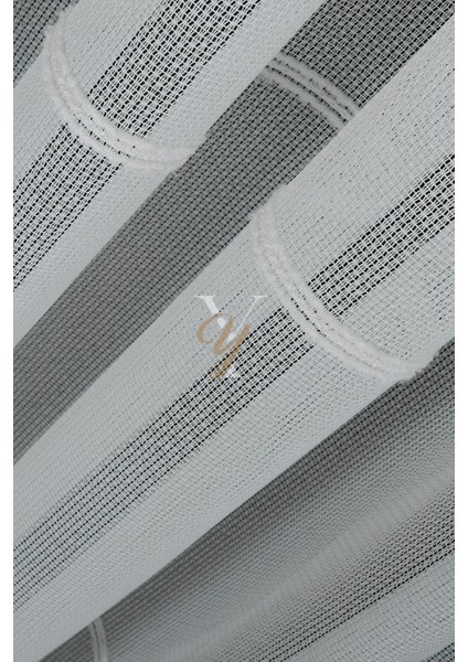 6207 Tül Perde V-Ekru modelleri