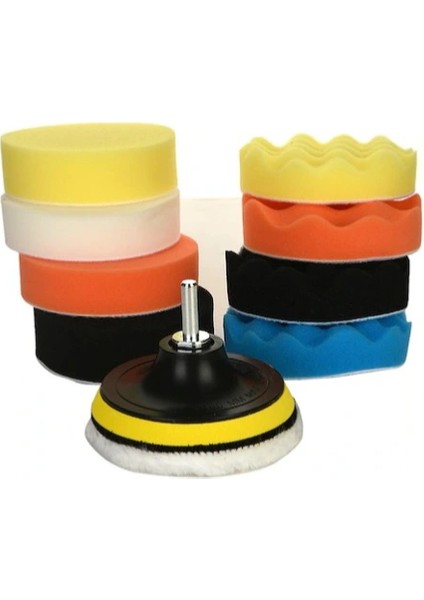 Oto Pasta Cila Polisaj Sünger Seti 11 Parça modelleri