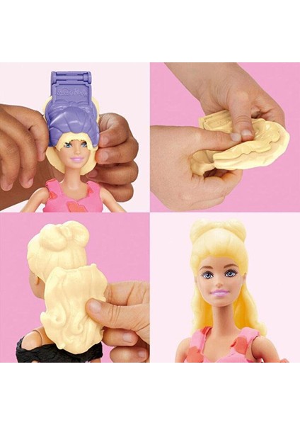 G1356 Play-Doh Barbie Designer Fashion Show - Tasarım Moda Show +3 Yaş modelleri