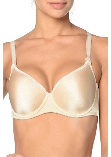 Orkide Kadın Ten Big Size Büyük Beden Dolgusuz Soft Toparlayıcı Sütyen 8100