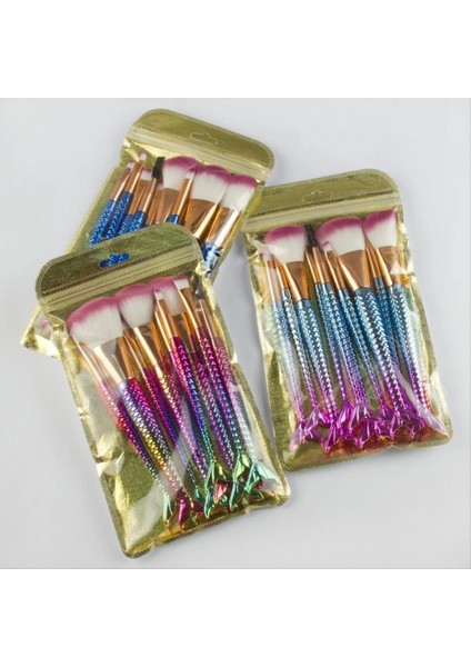 Ocean 10'lu Balık Makyaj Fırça Seti fiyatları