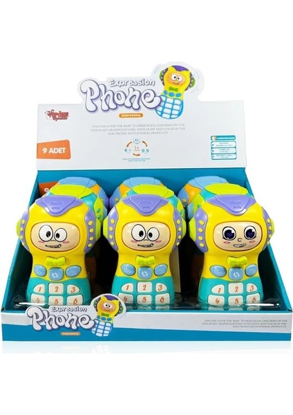 JLG-855-40A Işıklı ve Müzikli Cep Telefonu -Vrd fiyatları