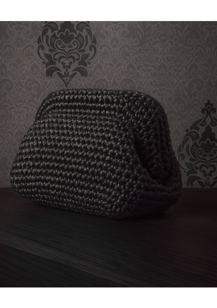 ✨ El Yapımı Işıltı Paris Örgü Portföy Çanta ✨