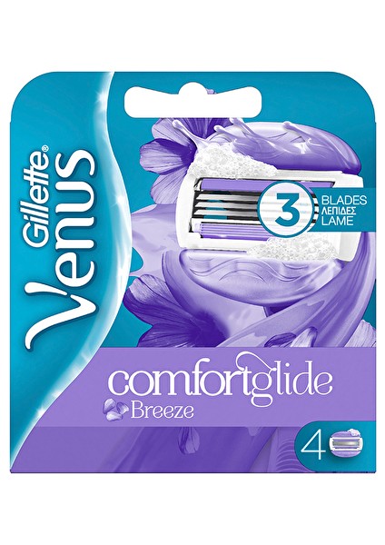 Gillette Venüs Yedek Bıçak Breeze 4'lü (3 Adet)