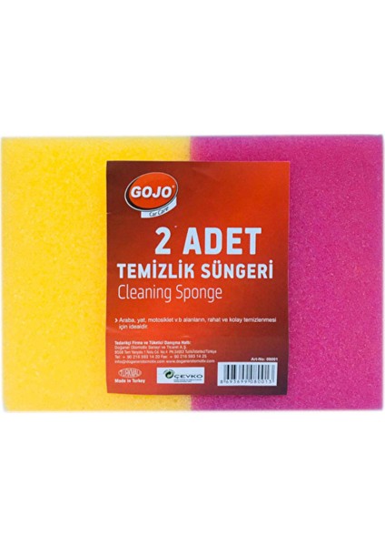 Yıkama Süngeri 2 Li (4 Adet)