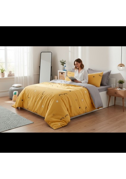 Sarı Dide Kolay Ütülenir Nevresim Takımı Tek Kişilik fiyatları