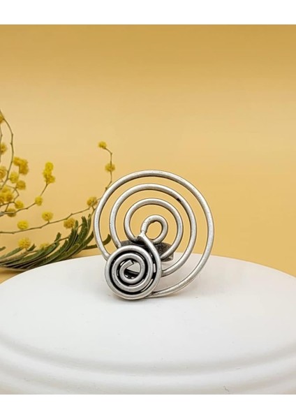Antik Spiral Yüzük