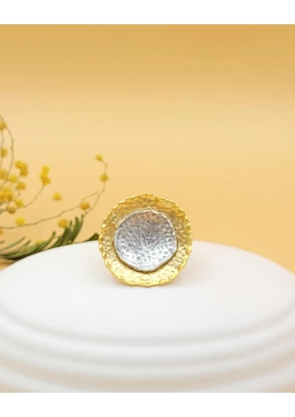 Çift Renkli Çanak Yüzük