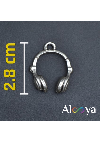 Kulaklık Gümüş Kaplama Kolye Ucu fiyatları