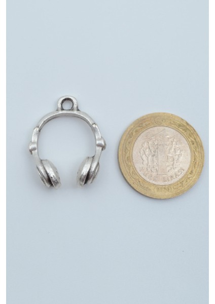 Kulaklık Gümüş Kaplama Kolye Ucu modelleri