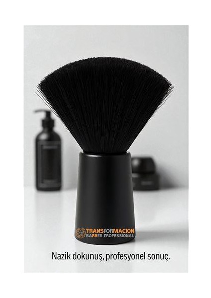 Hsnet Ense Fırçası - 13 cm Samur Kıl Profesyonel Fırça – Yumuşak ve Çok Yönlü