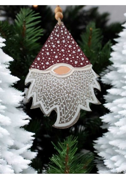 Kırmızı Yılbaşı Süsü, Sevimli Gnome Figür, Ağacı Dekorasyonu, Sıcak ve Neşeli Atmosfer modelleri