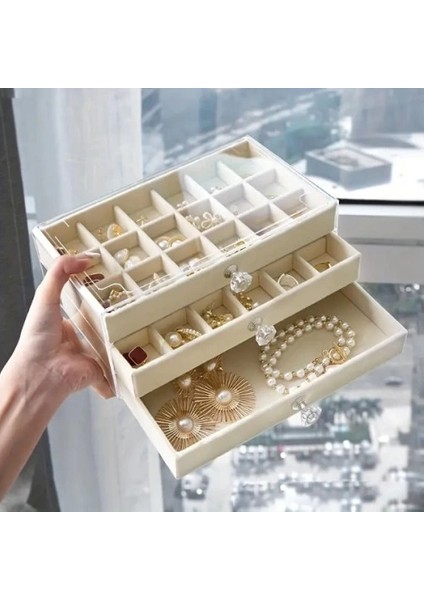 Üç Katlı Takı Organizeri fırsatları