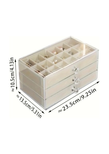 Üç Katlı Takı Organizeri indirimleri