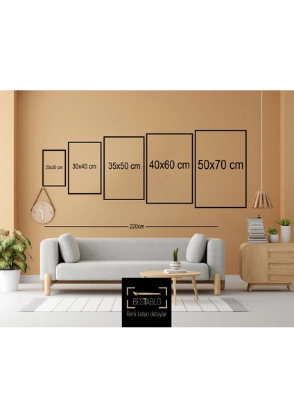 3 Parça Çerçeveli Kelime-I Tevhid , Allah(C.c),hz.muhammed(Sav.) Ahşap Tablo Seti fırsatları