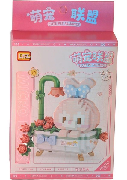 LZ8806 Loz Mutlu Tavşan Block OYUNCA+D98K 370 Parça fiyatları