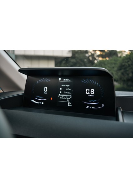 Hyundai Staria Dijital Gösterge Uyumlu 9h Nano Ekran Koruyucu Film 2023 2024