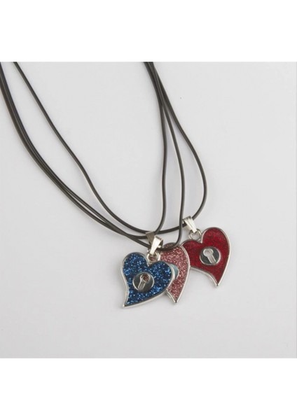 Ieg Kalp Metal Vinlex Deri Kolye