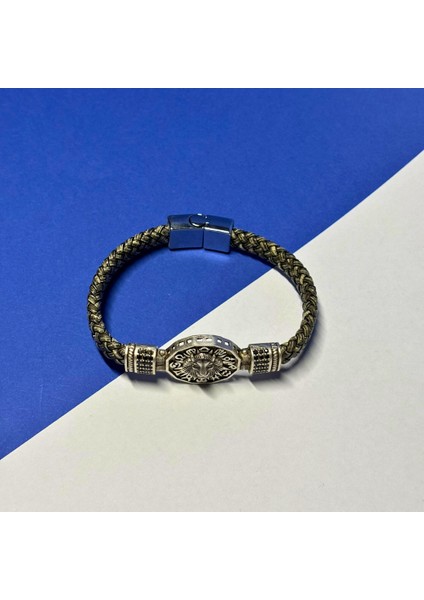 El Işçiliği ile Üretilmiş Hakiki Deri Erkek Bileklik modelleri