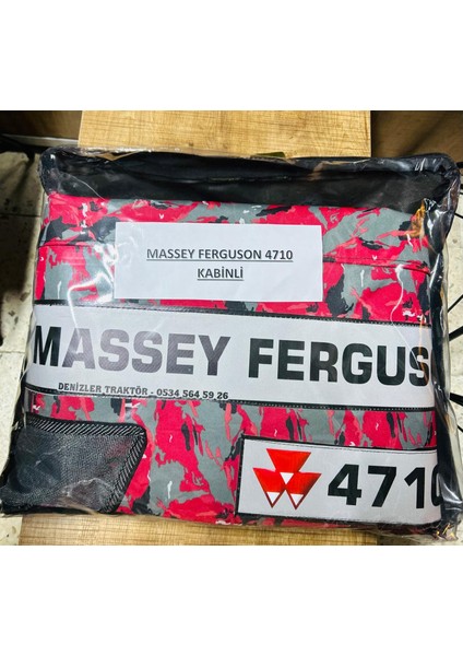 Massey Ferguson 4710 Kabinli Traktör Özel Su Geçirmez Branda