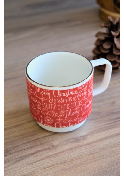 Porselen Christmas Istifli Kupa Altın Yaldızlı 250CC fiyatları