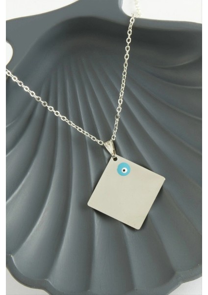 Ieg Altıgen Isim Yazılabilir Kolye