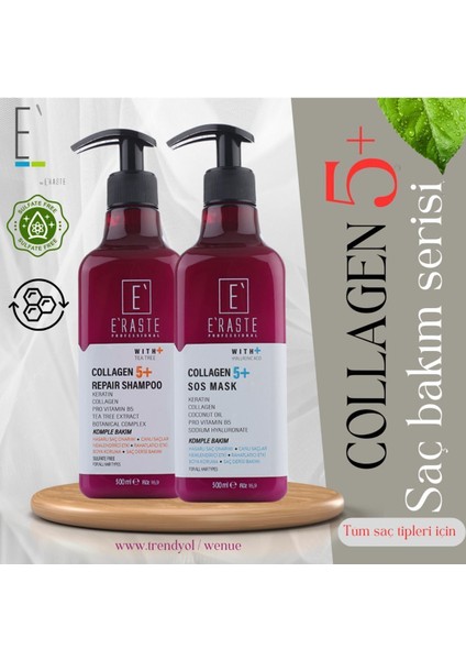 E'raste Collagen Saç Bakımı Için Serisi
