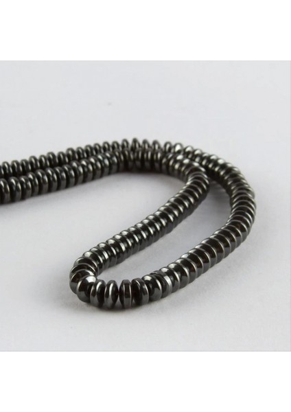 Rondela Hematit Taşı Küçük 6 mm