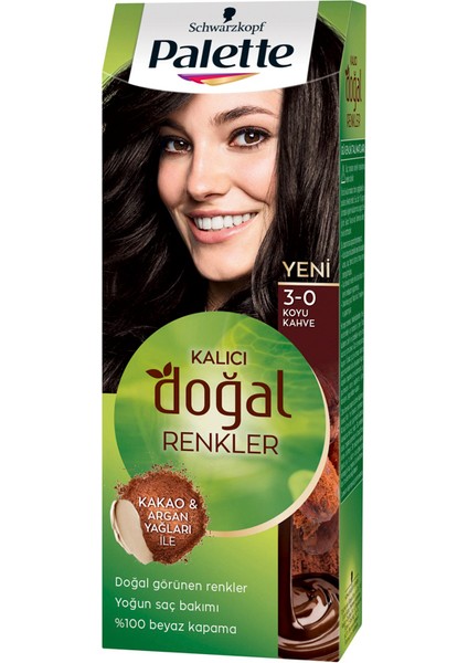 Palette Natural Saç Boyası 3.0 Koyu Kakao (4 Adet) fiyatları