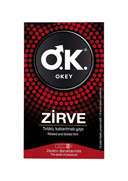 Okey Prezervatif Zirve 10'lu (4 Adet)