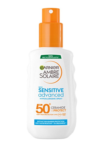 Ambre Solaire Sensitive Advanced Hipoalerjenik Güneş Koruyucu Sprey Spf 50+ 150 ml (4 Adet)